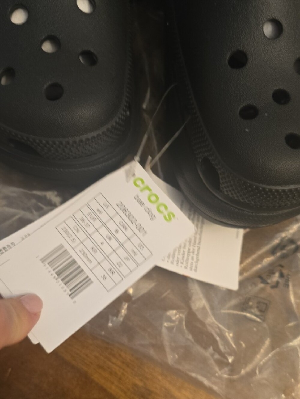 CROCS Classic Clog in Black - Picture 5 of 6